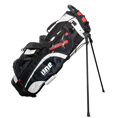 ONESWING Stand Bag - Black/White/Red