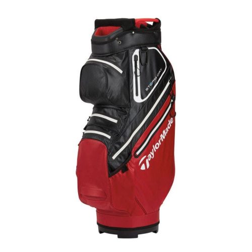 TaylorMade Storm Dry Cart Bag - Red/Black