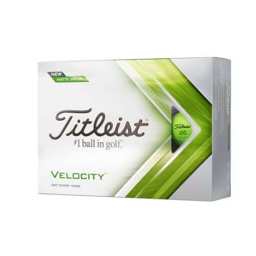 Titleist Velocity Matte Green - Dussin